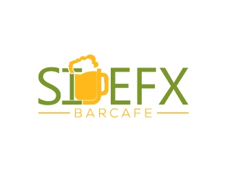 SIDEFX barcafe logo design by fawadyk