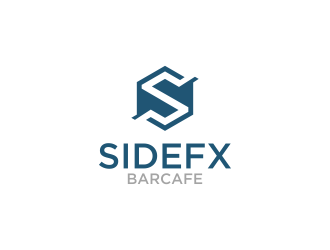 SIDEFX barcafe logo design by RIANW