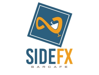 SIDEFX barcafe logo design by d1ckhauz