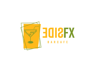 SIDEFX barcafe logo design by cintya
