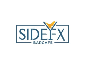 SIDEFX barcafe logo design by Foxcody