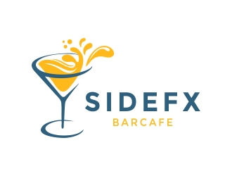 SIDEFX barcafe logo design by aldesign