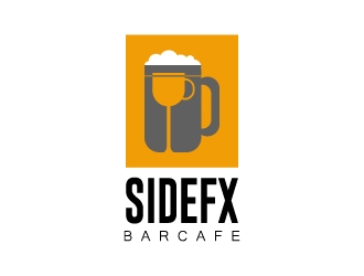 SIDEFX barcafe logo design by Shailesh