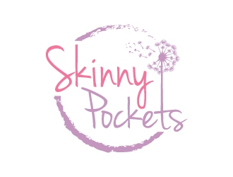 Skinny Pockets logo design by abss