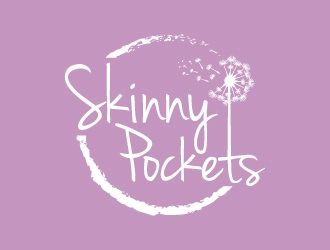 Skinny Pockets logo design by abss