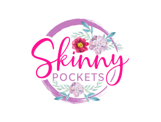 Skinny Pockets logo design by keylogo