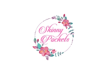 Skinny Pockets logo design by Marianne
