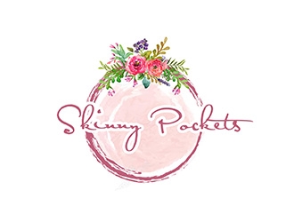 Skinny Pockets logo design by PrimalGraphics