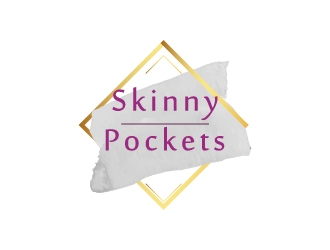 Skinny Pockets logo design by az_studi0