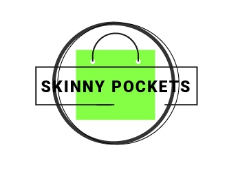 Skinny Pockets logo design by az_studi0