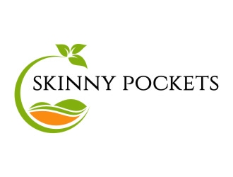 Skinny Pockets logo design by jetzu