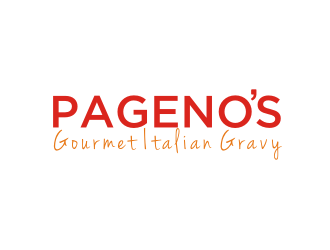 Pagenos Gourmet Italian Gravy logo design by Diancox