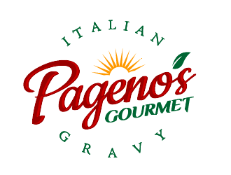 Pagenos Gourmet Italian Gravy logo design by Coolwanz