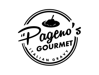 Pagenos Gourmet Italian Gravy logo design by cintoko