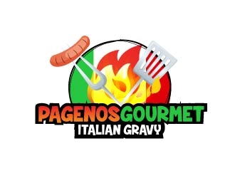 Pagenos Gourmet Italian Gravy logo design by shravya