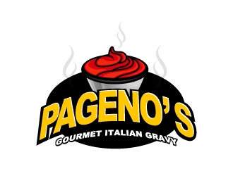 Pagenos Gourmet Italian Gravy logo design by usashi