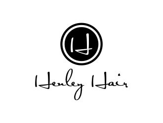 Henley Hair  logo design by N3V4