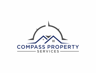 Compass Property Services logo design by checx
