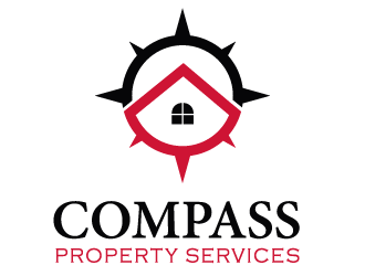 Compass Property Services logo design by MonkDesign