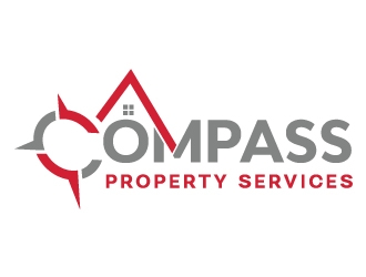 Compass Property Services logo design by MonkDesign