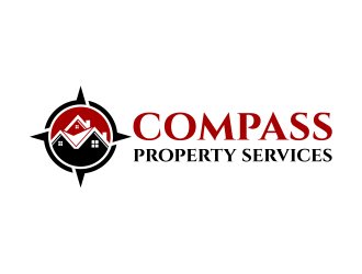 Compass Property Services logo design by cintoko
