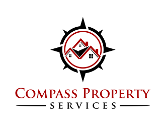 Compass Property Services logo design by cintoko
