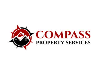 Compass Property Services logo design by cintoko