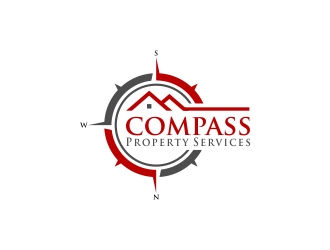 Compass Property Services logo design by CreativeKiller