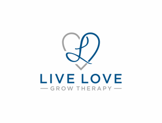 Live Love Grow Therapy logo design by checx