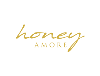 honey amore logo design by johana