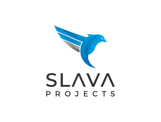 SLAVA Projects logo design by mhala