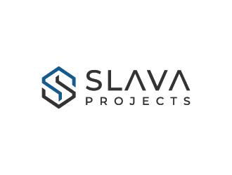 SLAVA Projects logo design by mhala