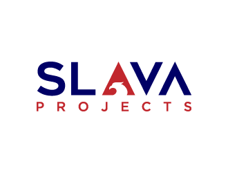 SLAVA Projects logo design by denfransko
