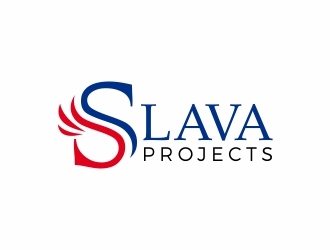 SLAVA Projects logo design by Ibrahim