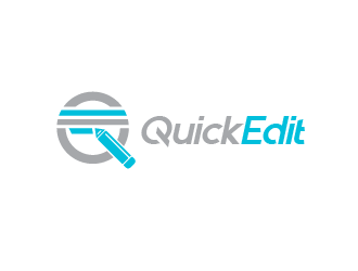 Quick Edit logo design by PRN123