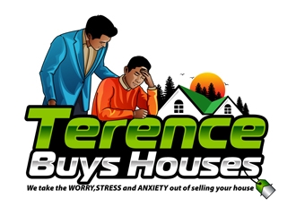 Terence Buys Houses logo design by DreamLogoDesign