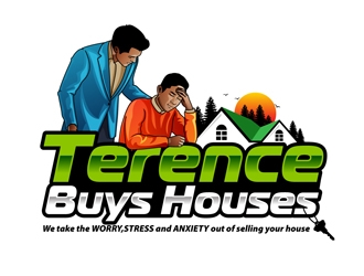 Terence Buys Houses logo design by DreamLogoDesign