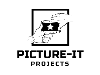 PICTURE-IT PROJECTS logo design by BeDesign