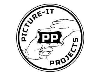 PICTURE-IT PROJECTS logo design by BeDesign