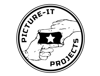 PICTURE-IT PROJECTS logo design by BeDesign