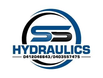 SS HYDRAULICS logo design by labo