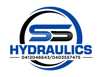 SS HYDRAULICS logo design by labo