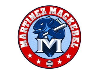 Martinez Mackerel logo design by DreamLogoDesign