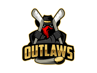 Outlaws logo design by Cekot_Art
