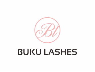 Buku Lashes logo design by stark