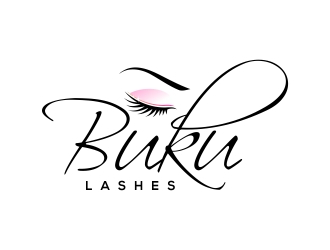 Buku Lashes logo design by excelentlogo
