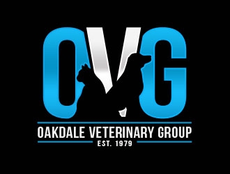 OVG / oakdale Veterinary Group  logo design by Benok