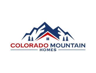Colorado Mountain Homes logo design by jishu