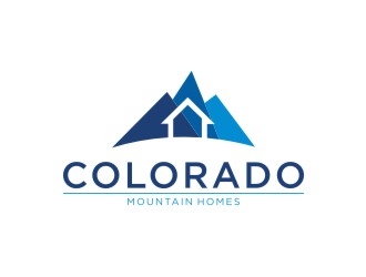 Colorado Mountain Homes logo design by sabyan