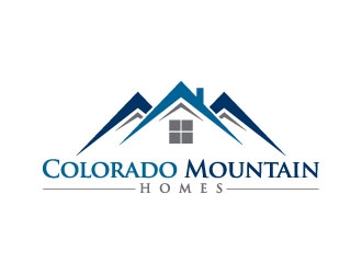 Colorado Mountain Homes logo design by J0s3Ph
